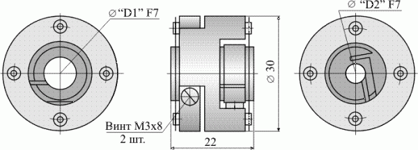 Габаритный чертеж ЛИР-801