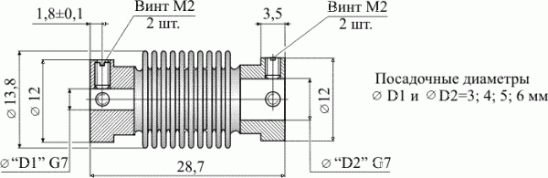 Габаритный чертеж ЛИР-814