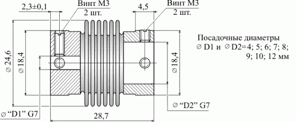 Габаритный чертеж ЛИР-825