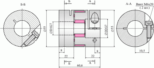 Габаритный чертеж ЛИР-855А